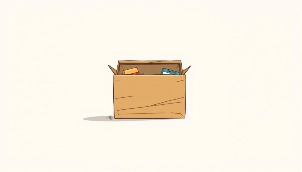 a high-quality, detailed illustration of a subscription box on a plain background, with a natural and warm lighting. The box should be centered in the frame, showcasing its sleek and minimalist design with clean lines and premium materials like wood or metal. The box should be slightly open, revealing the contents inside - a selection of carefully curated items or products. The overall mood should convey a sense of exclusivity, thoughtfulness, and the appeal of a personalized, recurring delivery service. a high-quality, detailed illustration of a subscription box on a plain background, with a natural and warm lighting. The box should be centered in the frame, showcasing its sleek and minimalist design with clean lines and premium materials like wood or metal. The box should be slightly open, revealing the contents inside - a selection of carefully curated items or products. The overall mood should convey a sense of exclusivity, thoughtfulness, and the appeal of a personalized, recurring delivery service.